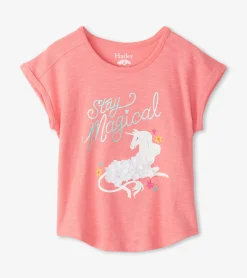 Online Hatley Girls Stay Magical Boxy T-Shirt