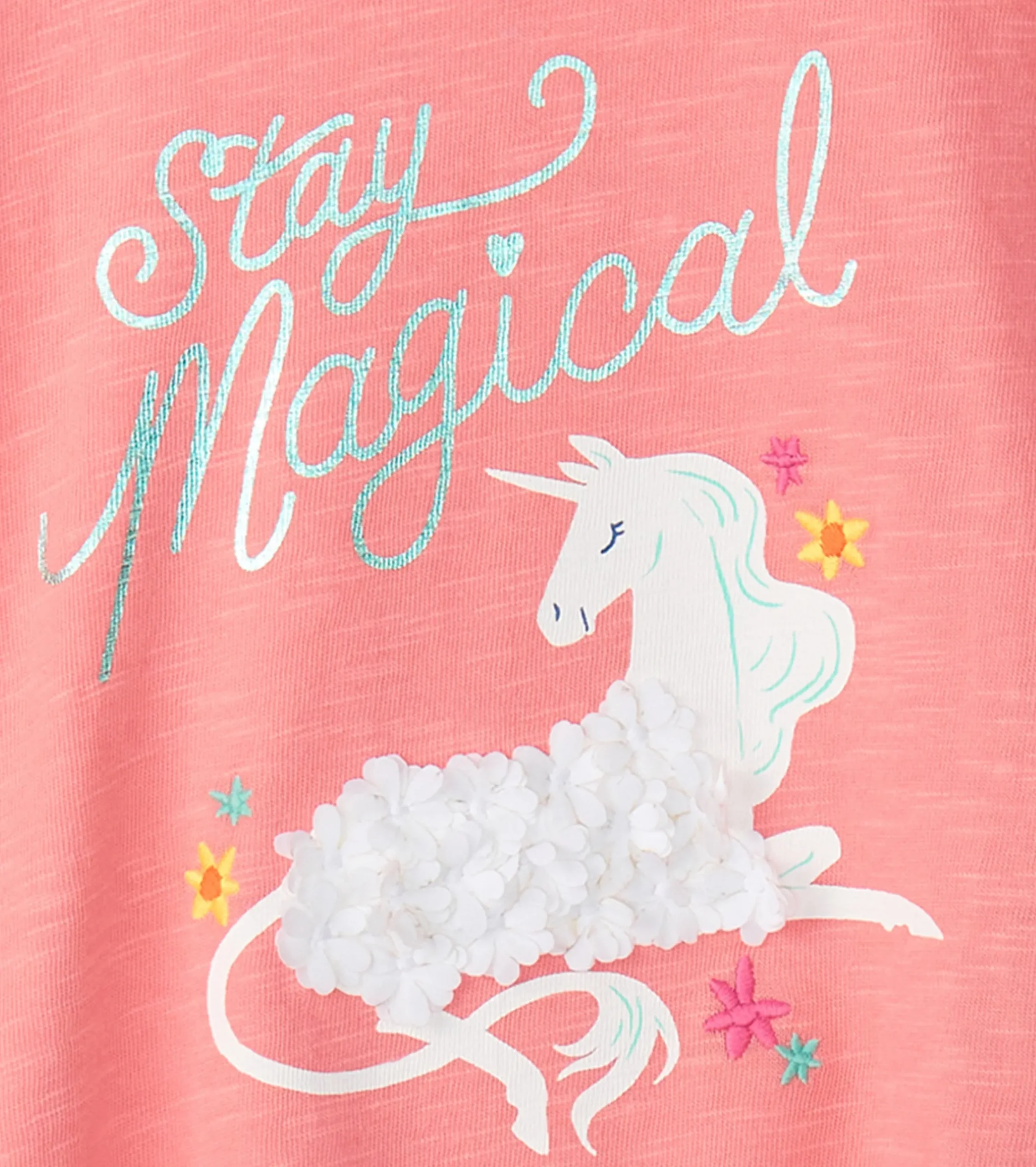 Online Hatley Girls Stay Magical Boxy T-Shirt
