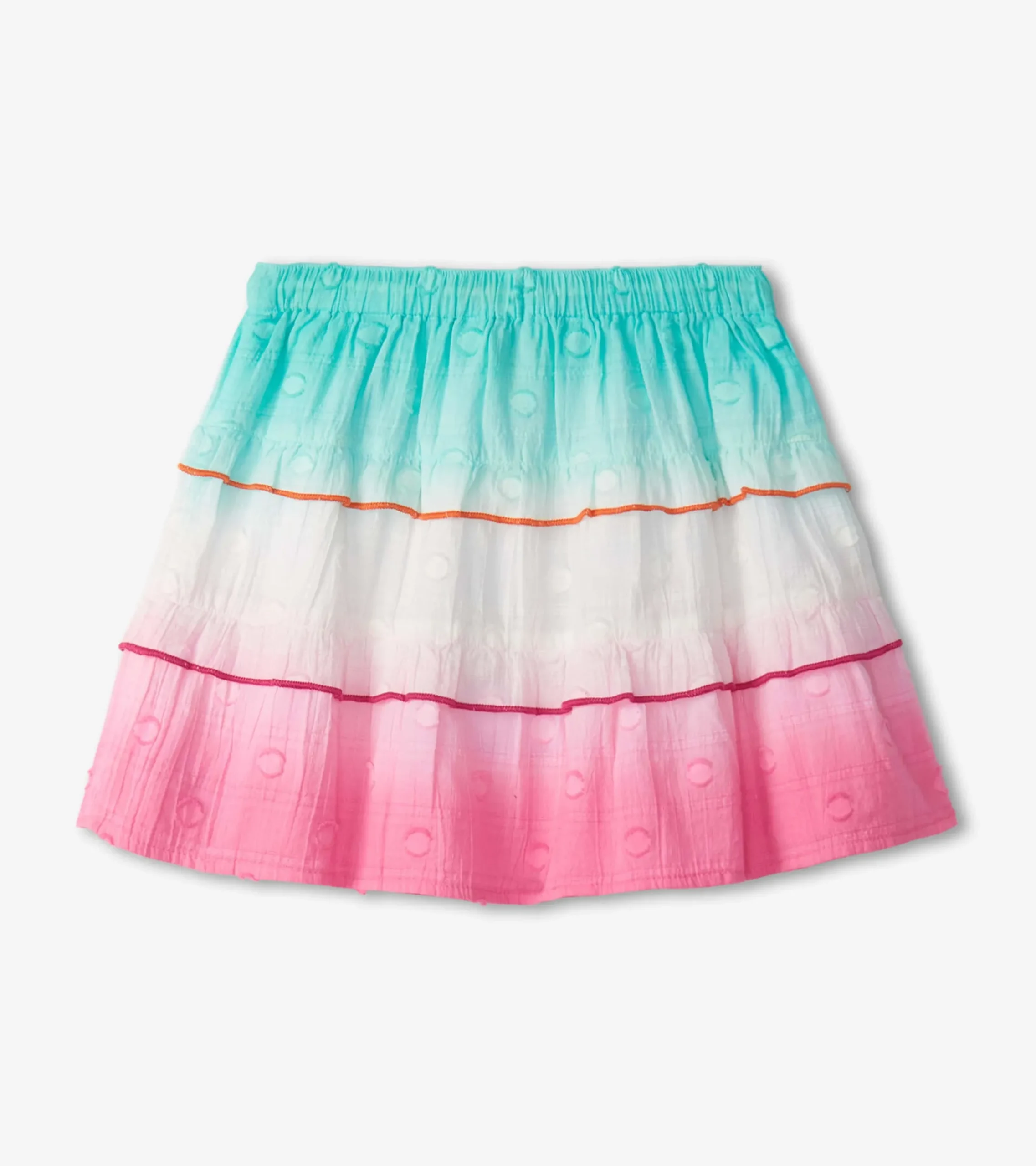 Discount Hatley Girls Summer Waves Tiered Skirt