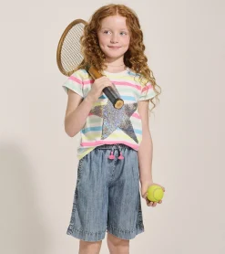 Discount Hatley Girls Tencel Flairy Shorts