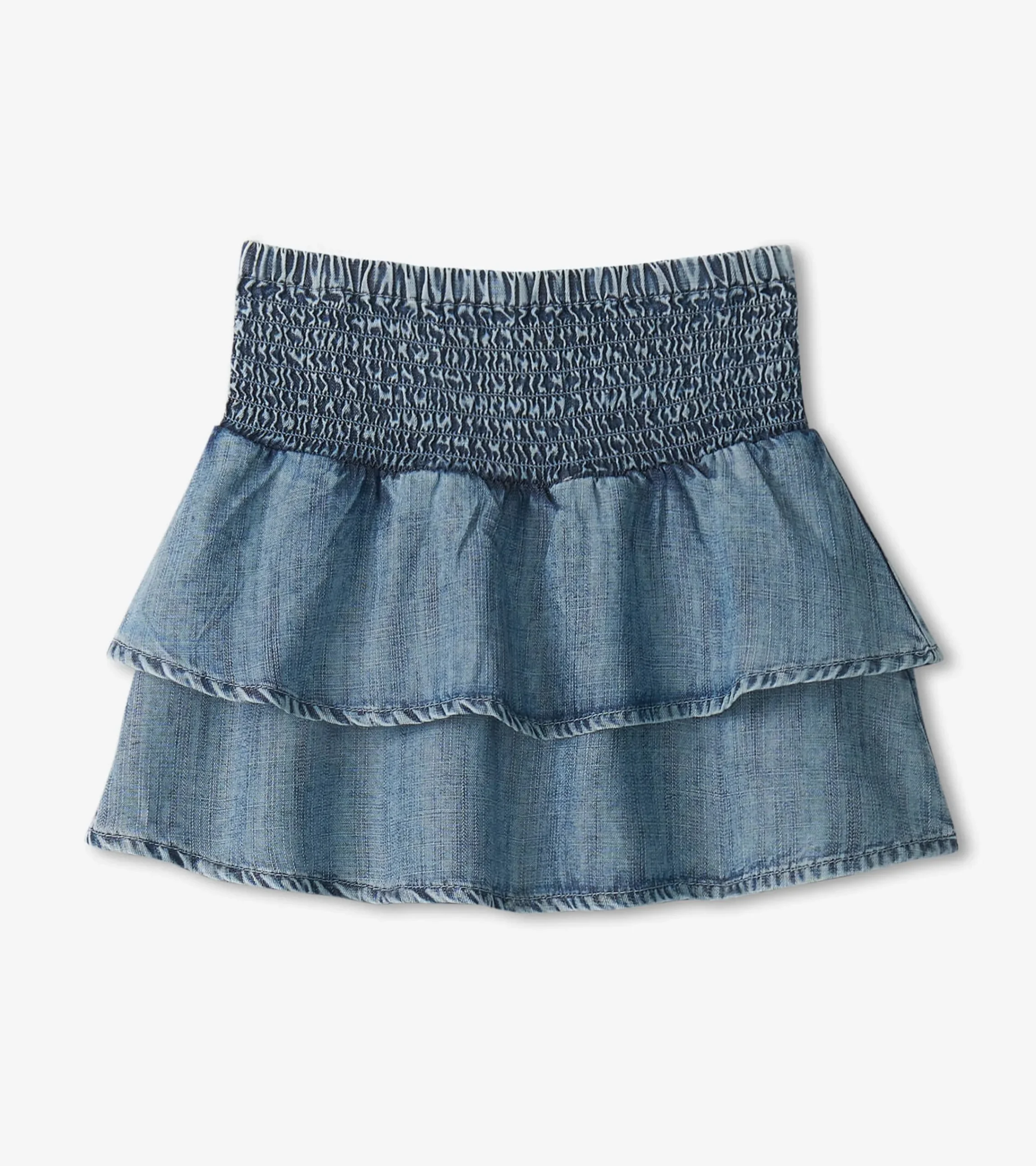 Clearance Hatley Girls Tencel Smocked Skirt