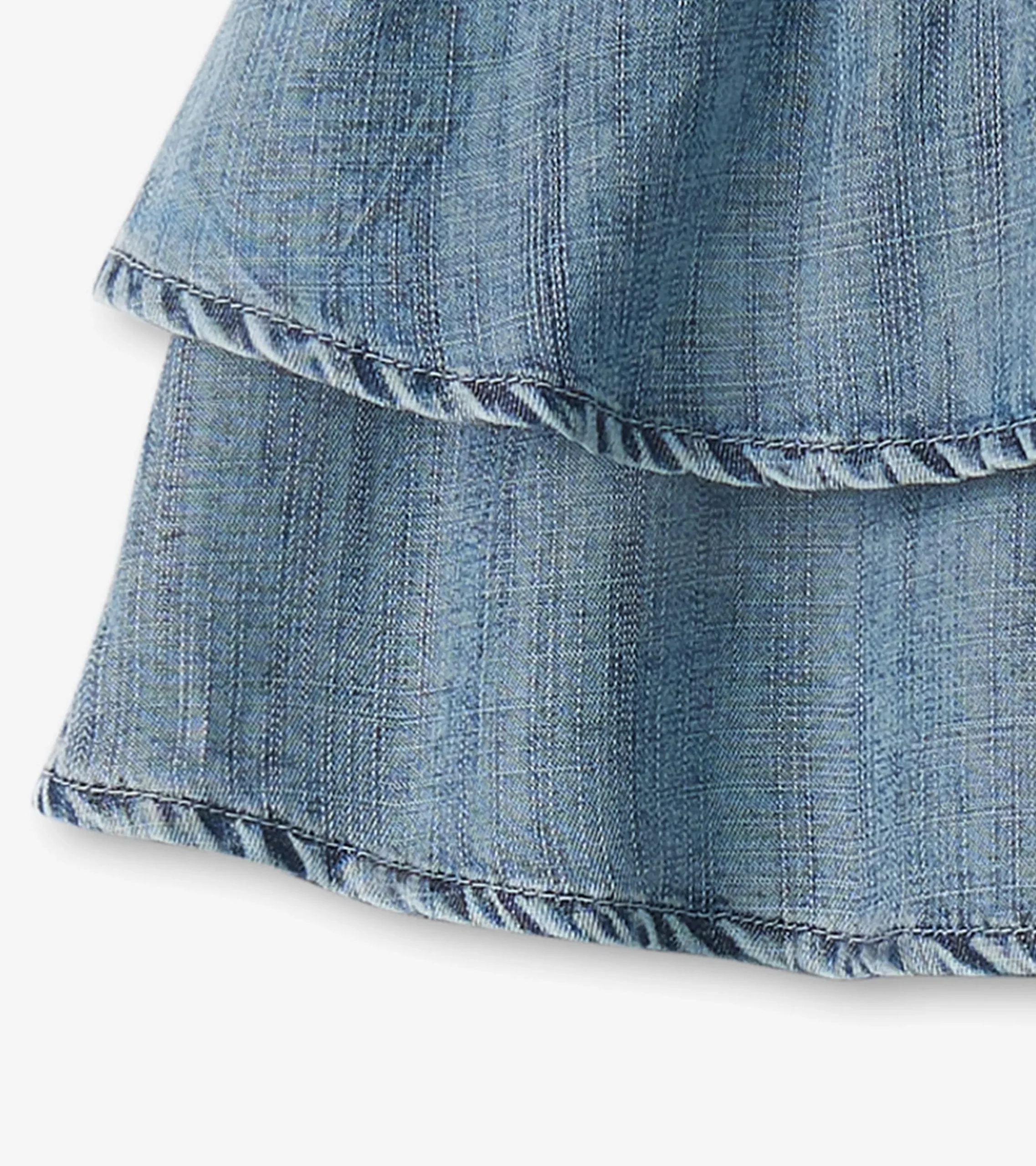 Clearance Hatley Girls Tencel Smocked Skirt