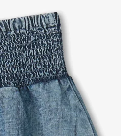 Clearance Hatley Girls Tencel Smocked Skirt