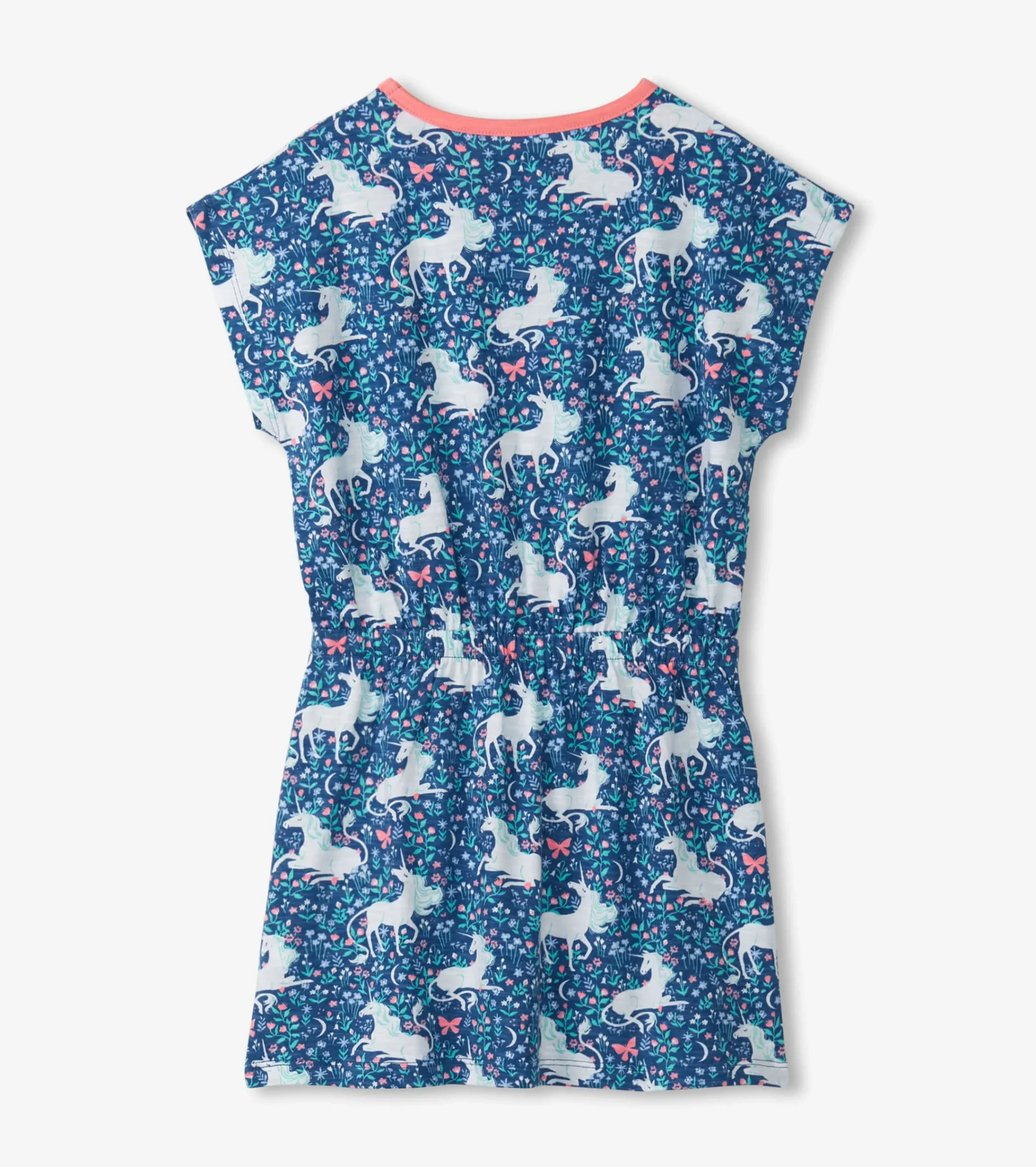 Hatley Girls Unicorn Garden Relaxed Dress