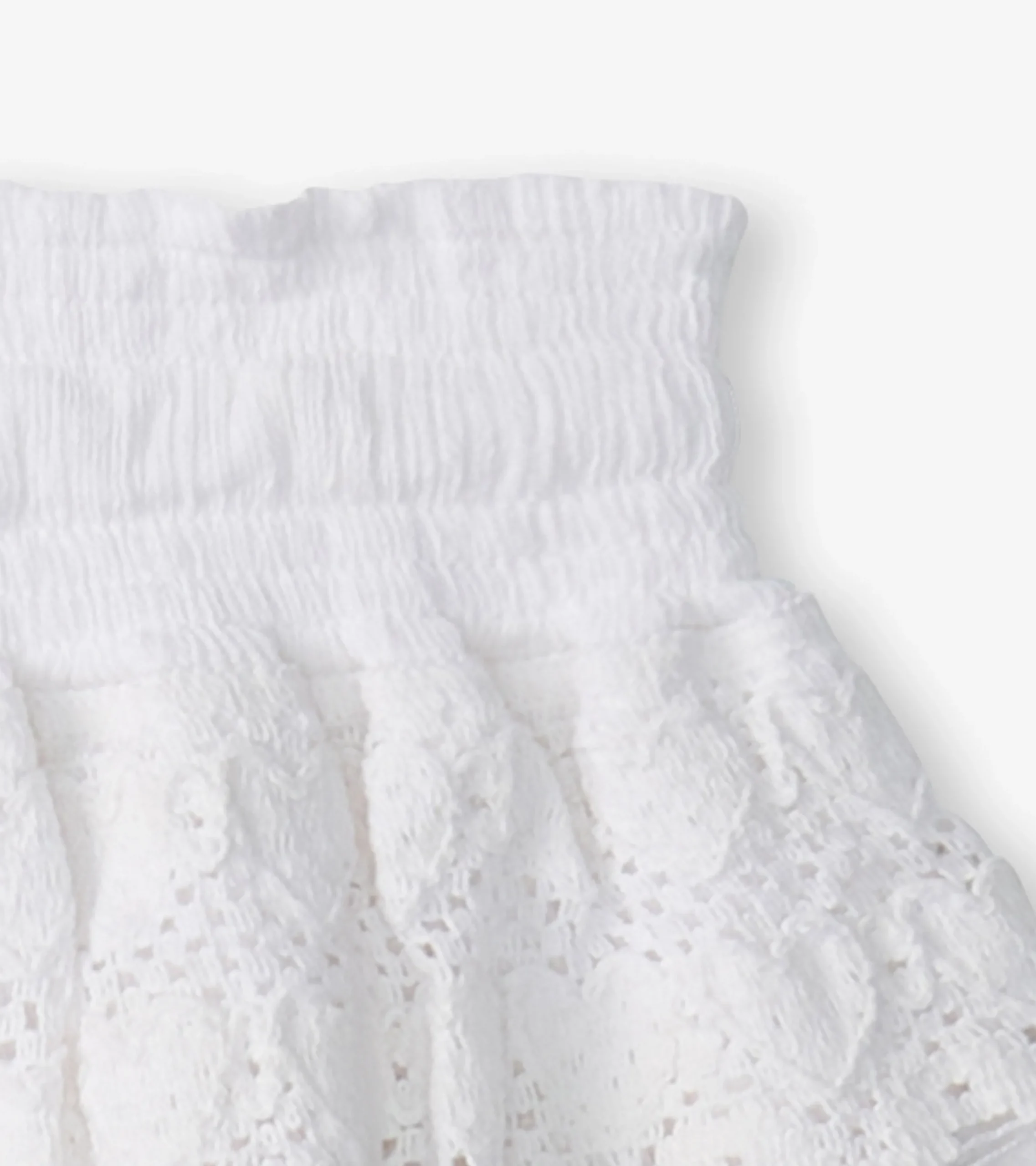 Discount Hatley Girls White Hearts Floaty Skort