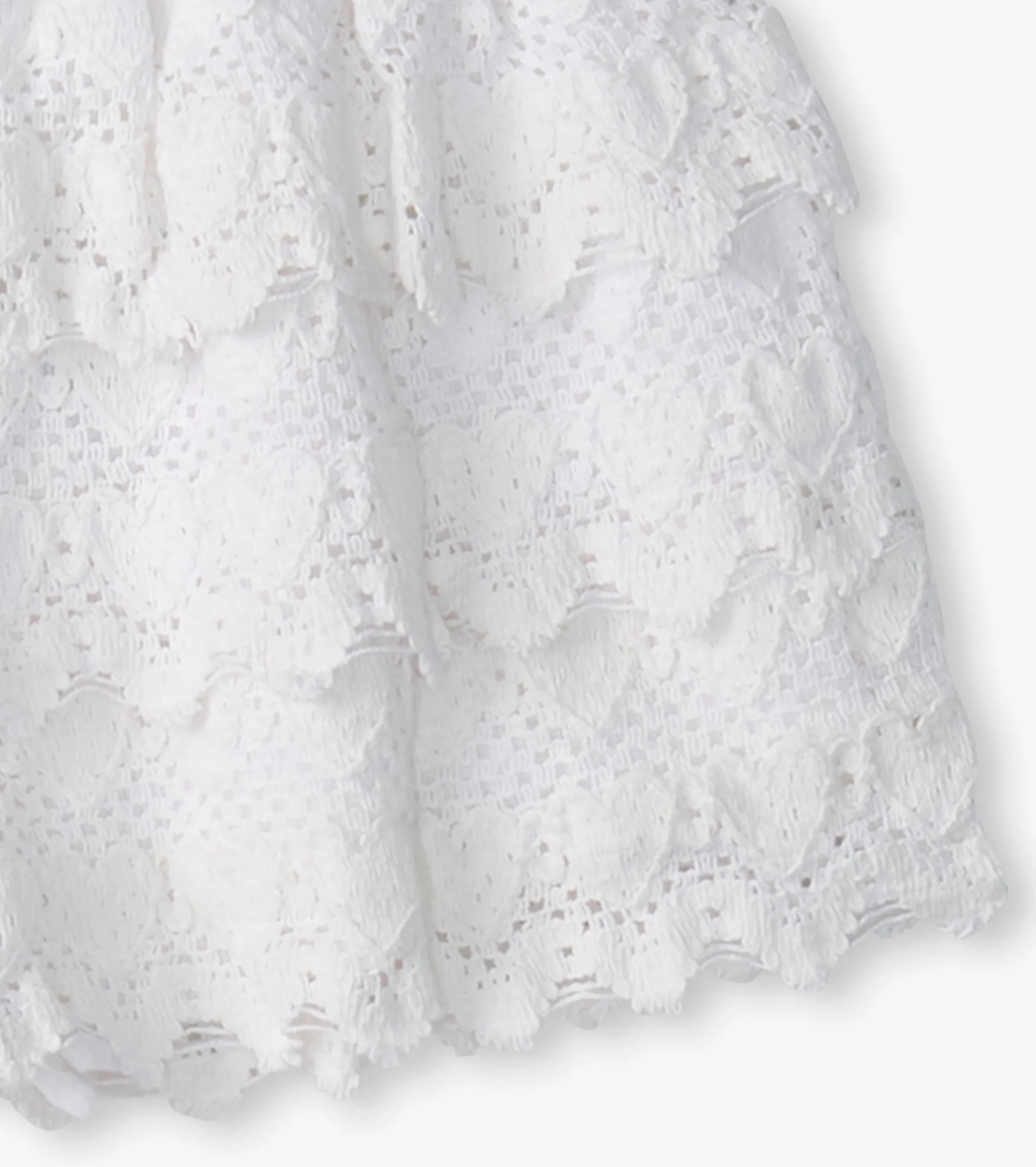 Discount Hatley Girls White Hearts Floaty Skort