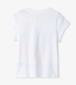 Hot Hatley Girls Wild Flower Graphic Tee