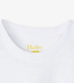 Hot Hatley Girls Wild Flower Graphic Tee