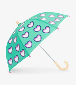 Hatley Hearts Colour Changing Umbrella
