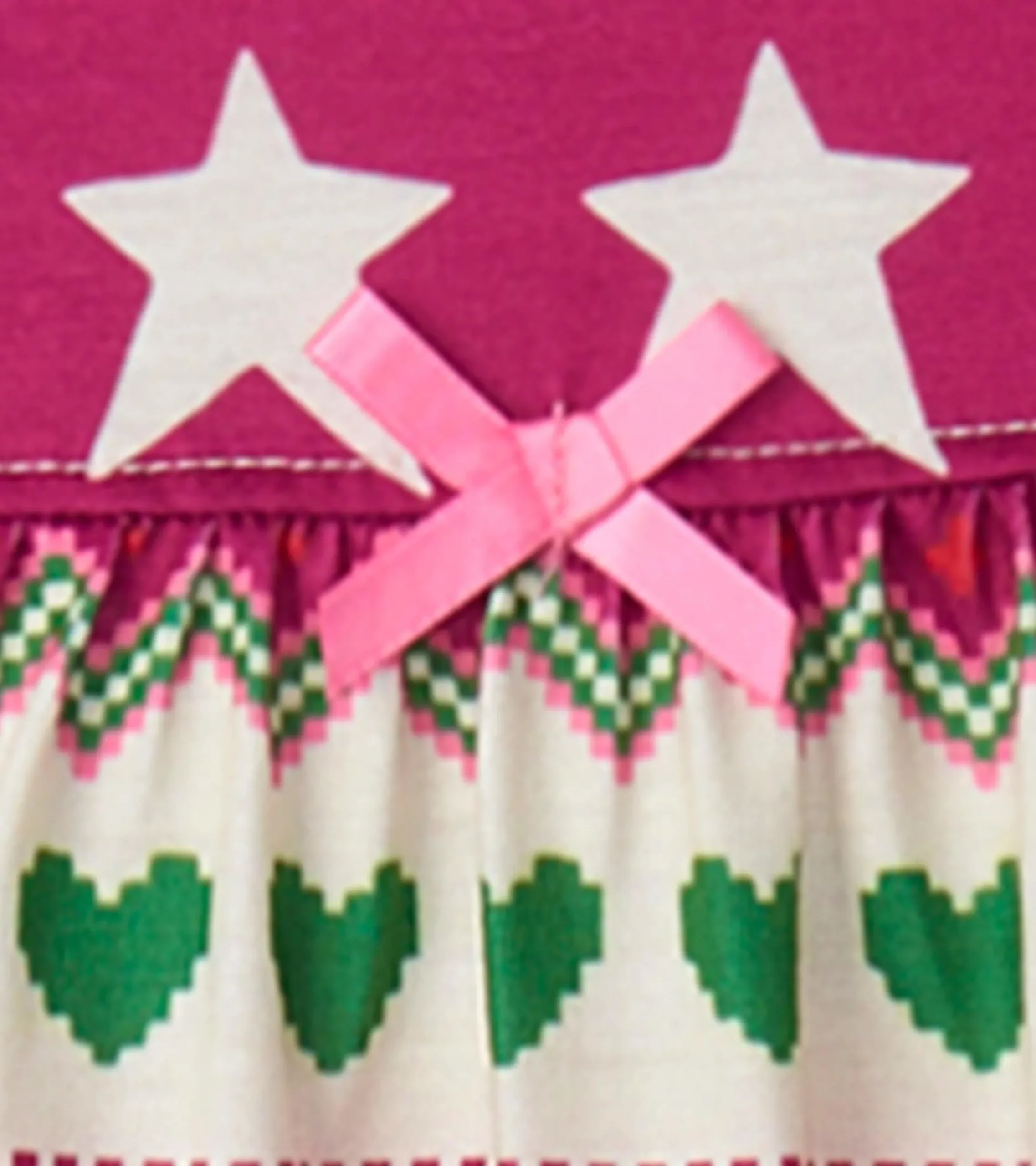 Hatley Holiday Fair Isle Long Sleeve Girls Nightgown