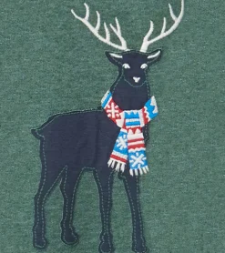 Clearance Hatley Holiday Stag Pullover Sweatshirt