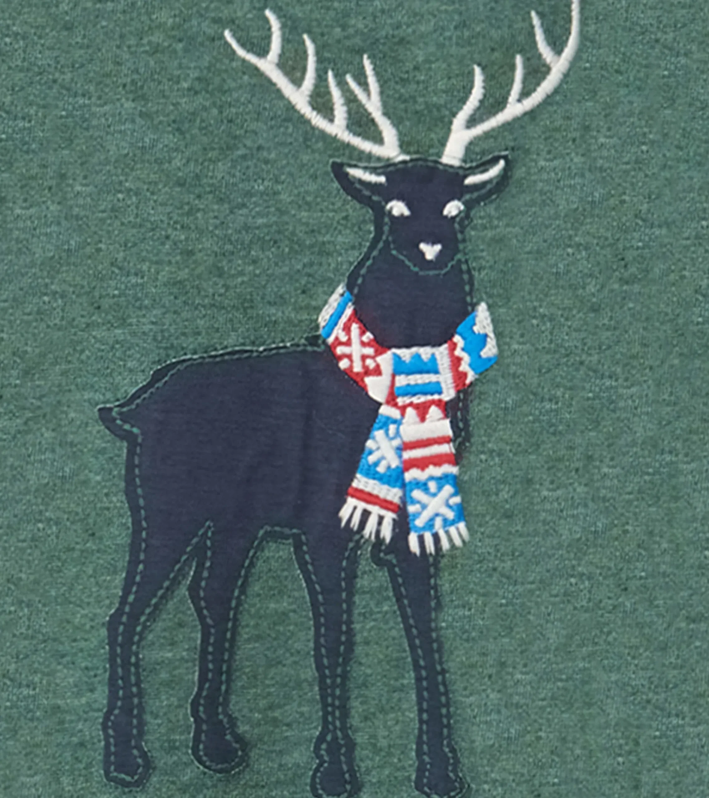 Clearance Hatley Holiday Stag Pullover Sweatshirt