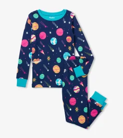 New Hatley Interstellar Kids Organic Cotton Pajama Set