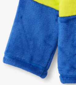 Hot Hatley Kids Blue & Green Fleece Jacket