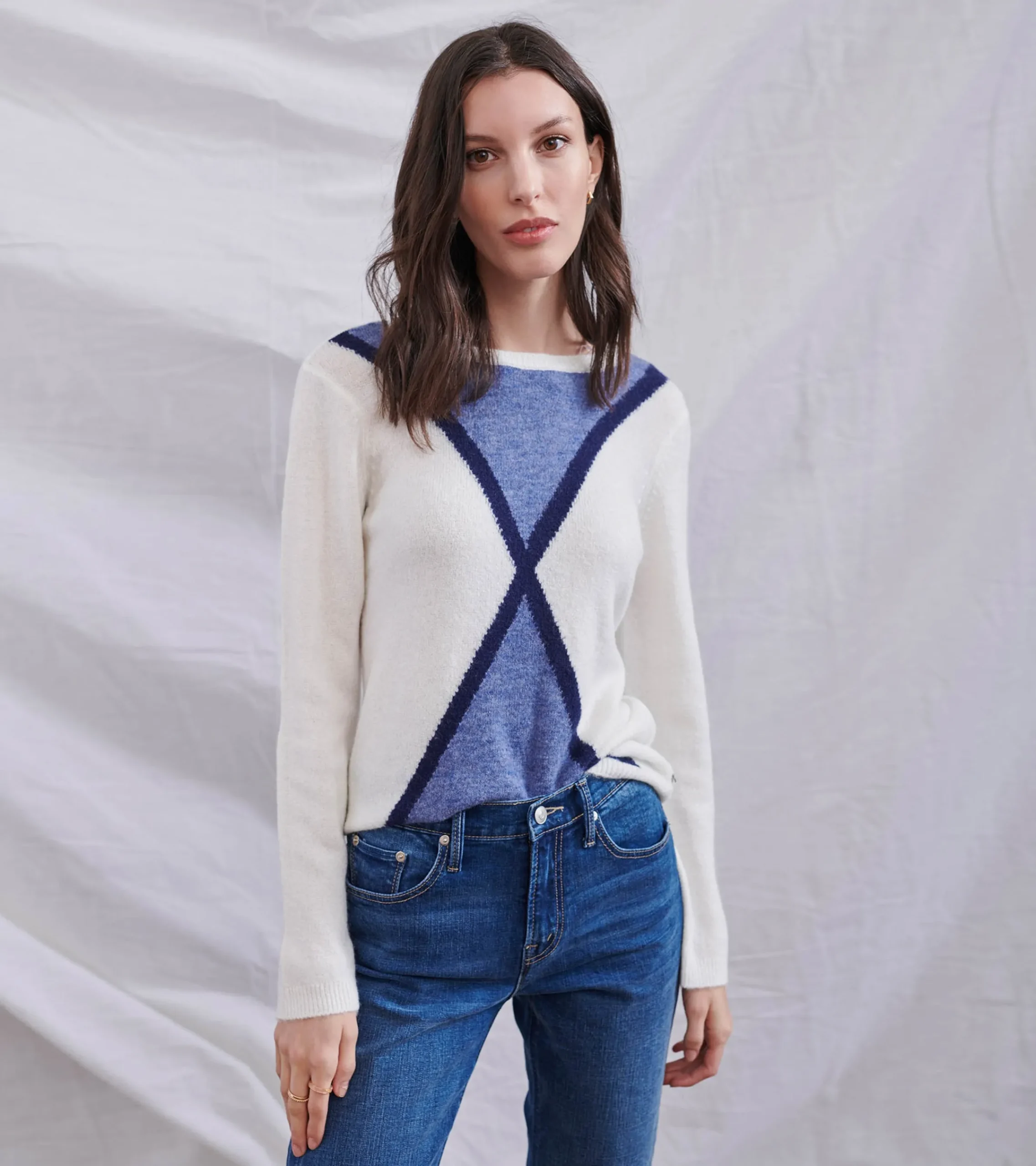 Clearance Hatley Landscape Sweater - River Crossing