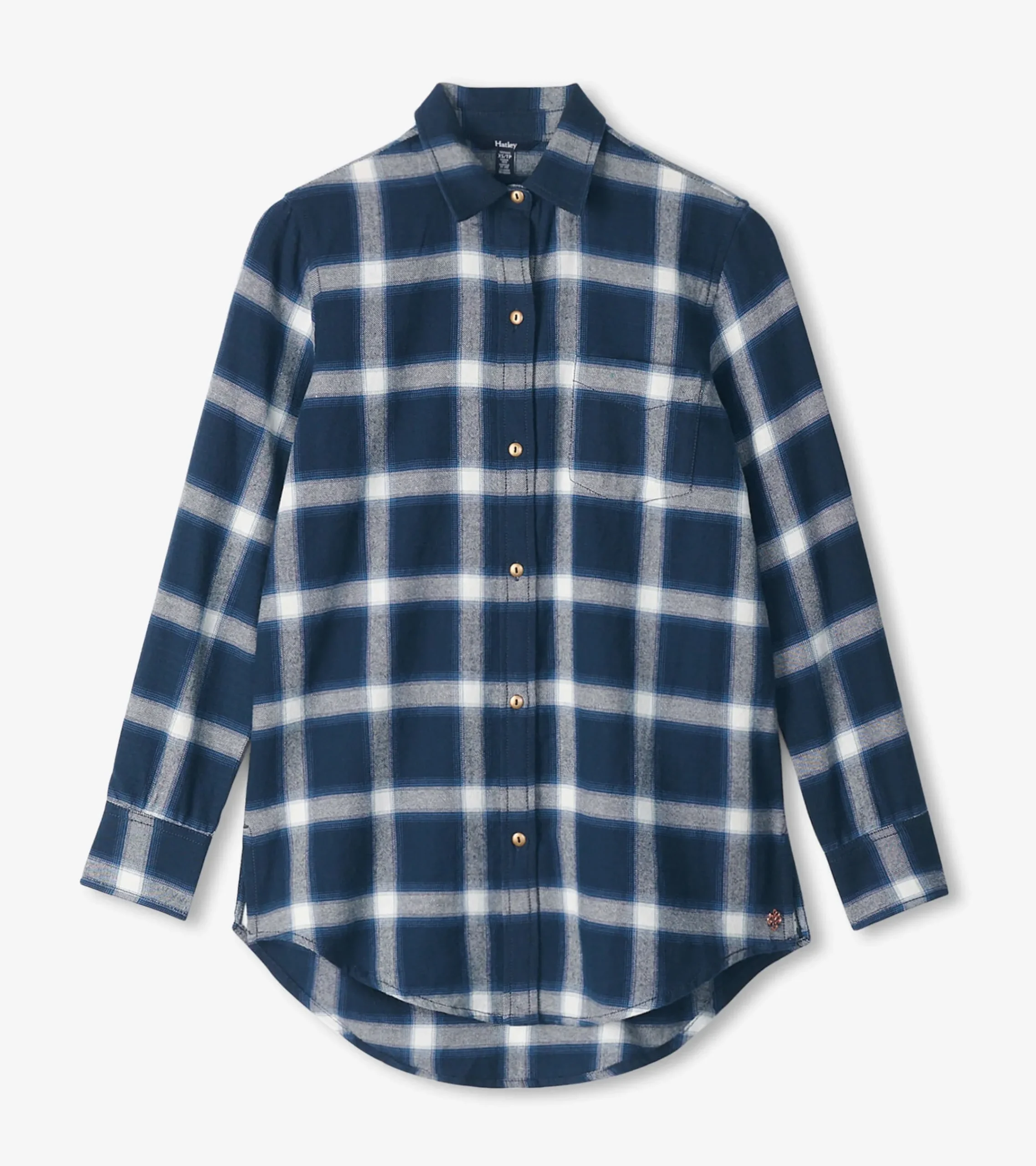 Hot Hatley Lara Tunic - Wide Windowpane