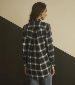 Hot Hatley Lara Tunic - Wide Windowpane