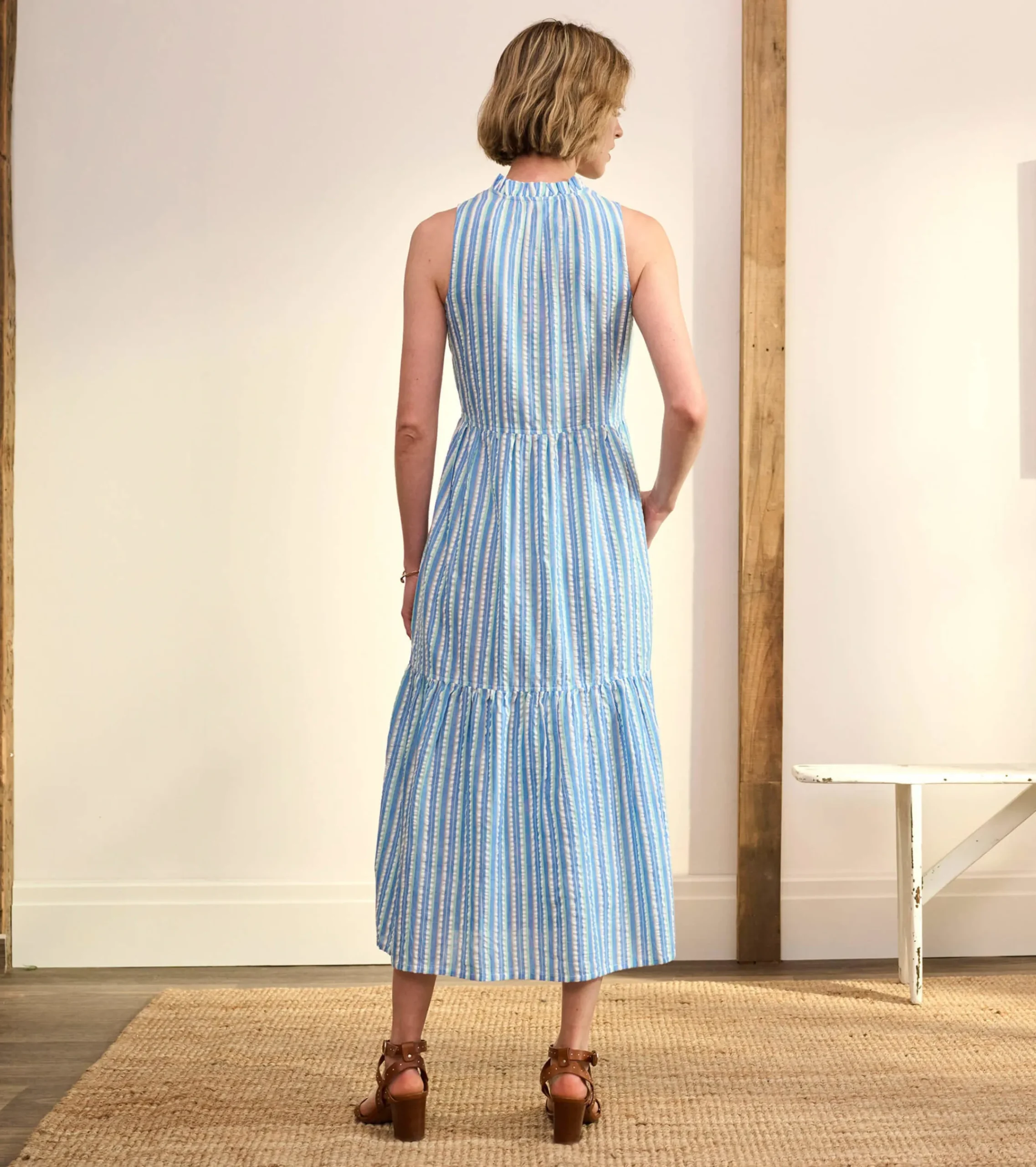 Clearance Hatley Maggie Sundress - Seersucker