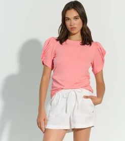 Best Hatley Maya Tee - Salmon Rose