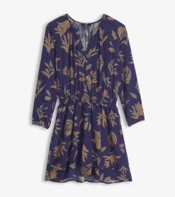 Hatley Mia Smocked Waist Dress - Line Floral