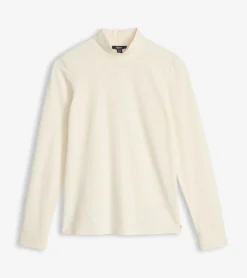 Clearance Hatley Mock Neck Top - Cream White