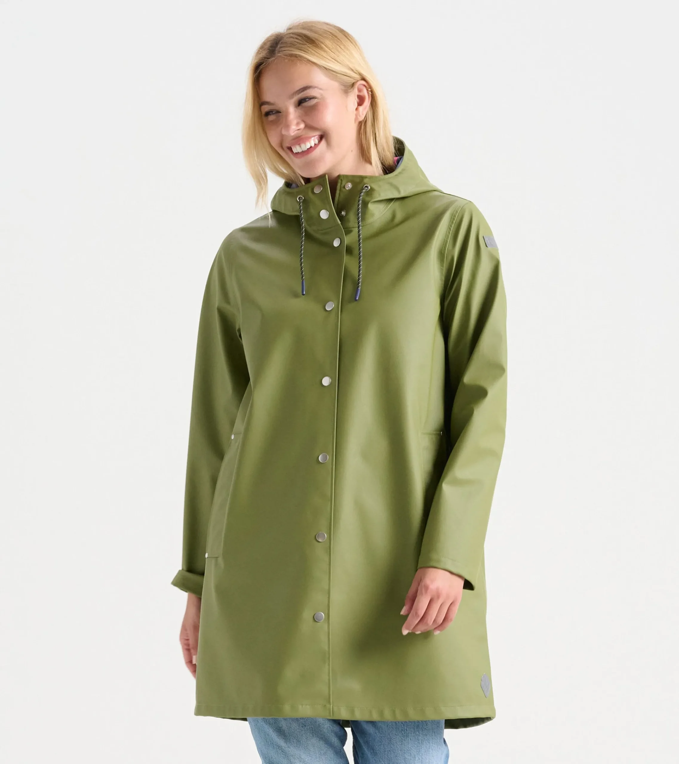 Clearance Hatley Newport Rain Jacket - Loden Green