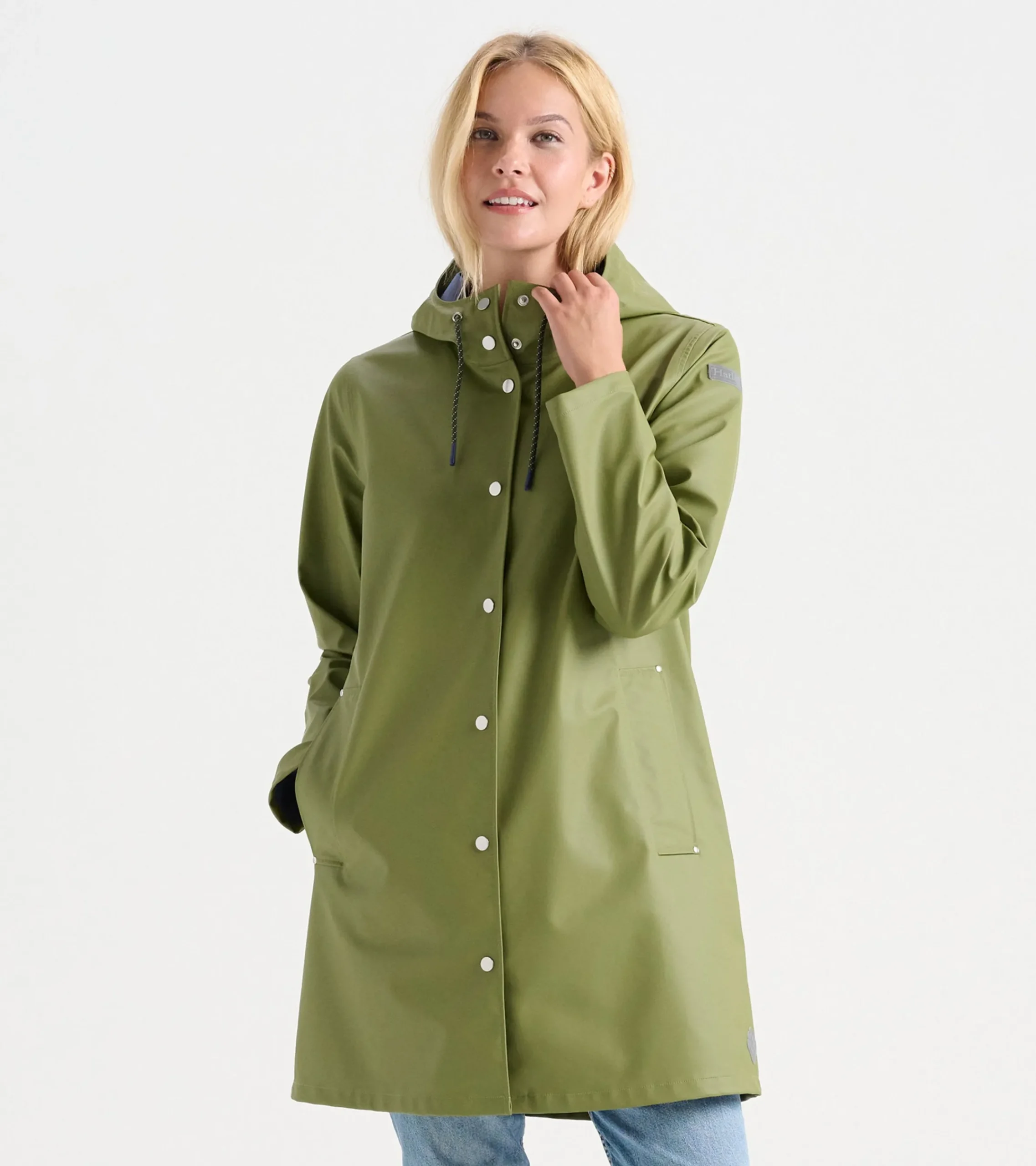Clearance Hatley Newport Rain Jacket - Loden Green