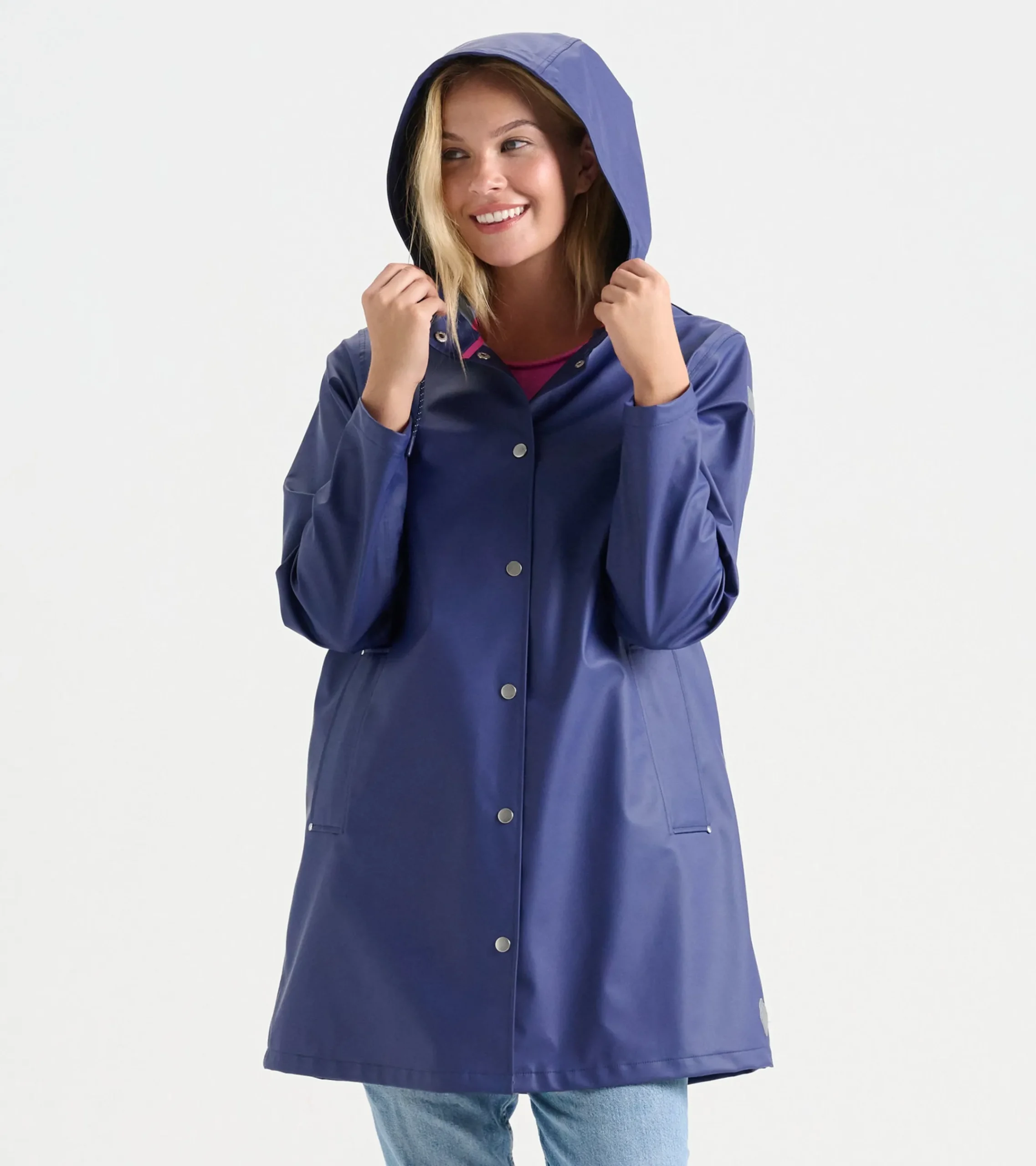 Sale Hatley Newport Rain Jacket - Patriot Blue