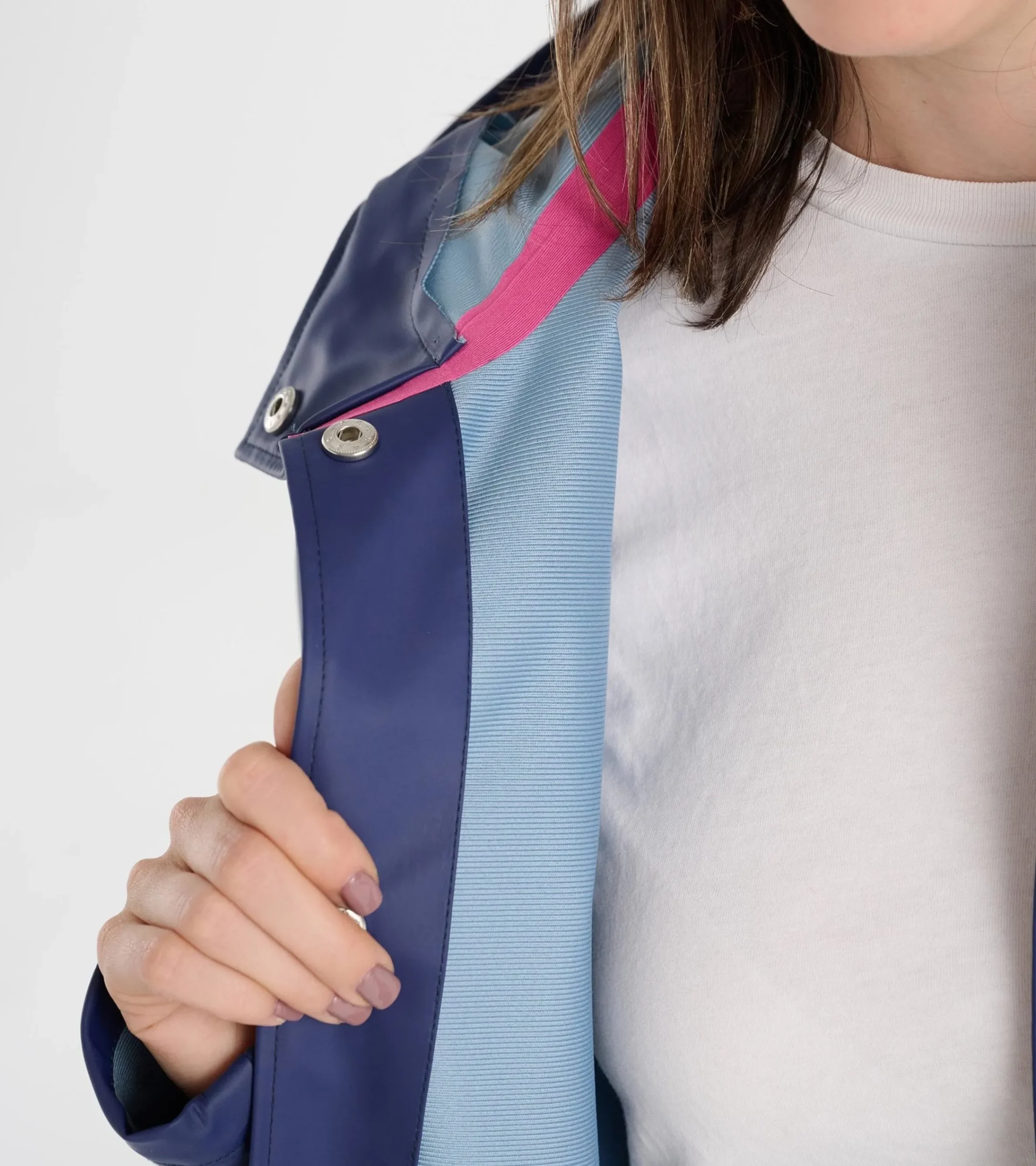 Sale Hatley Newport Rain Jacket - Patriot Blue