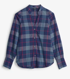 Best Hatley Olivia Blouse - Patriot Blue Plaid