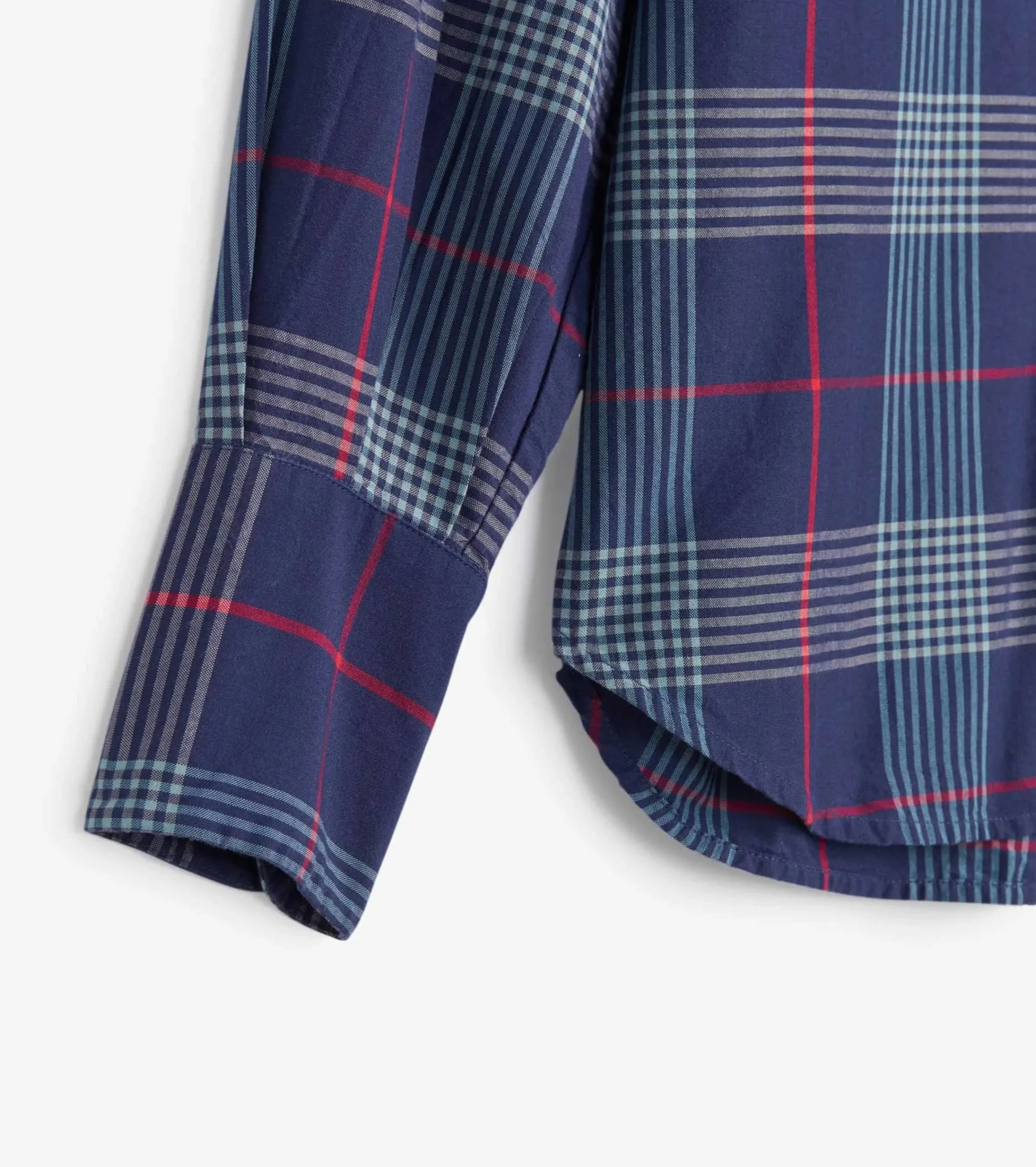 Best Hatley Olivia Blouse - Patriot Blue Plaid