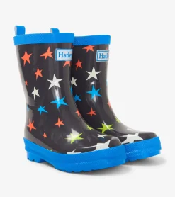 Hot Hatley Ombre Stars Shiny Kids Rain Boots