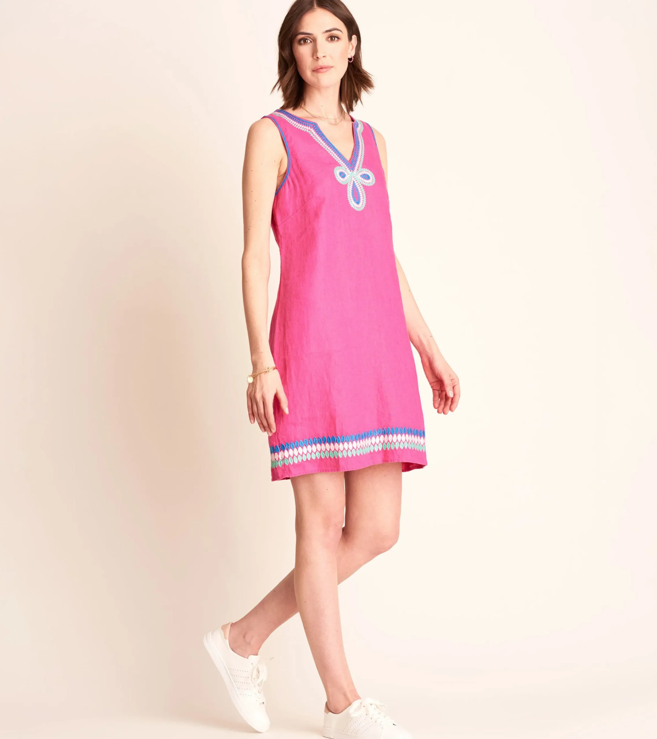 Hot Hatley Portia Sheath Dress - Fuchsia