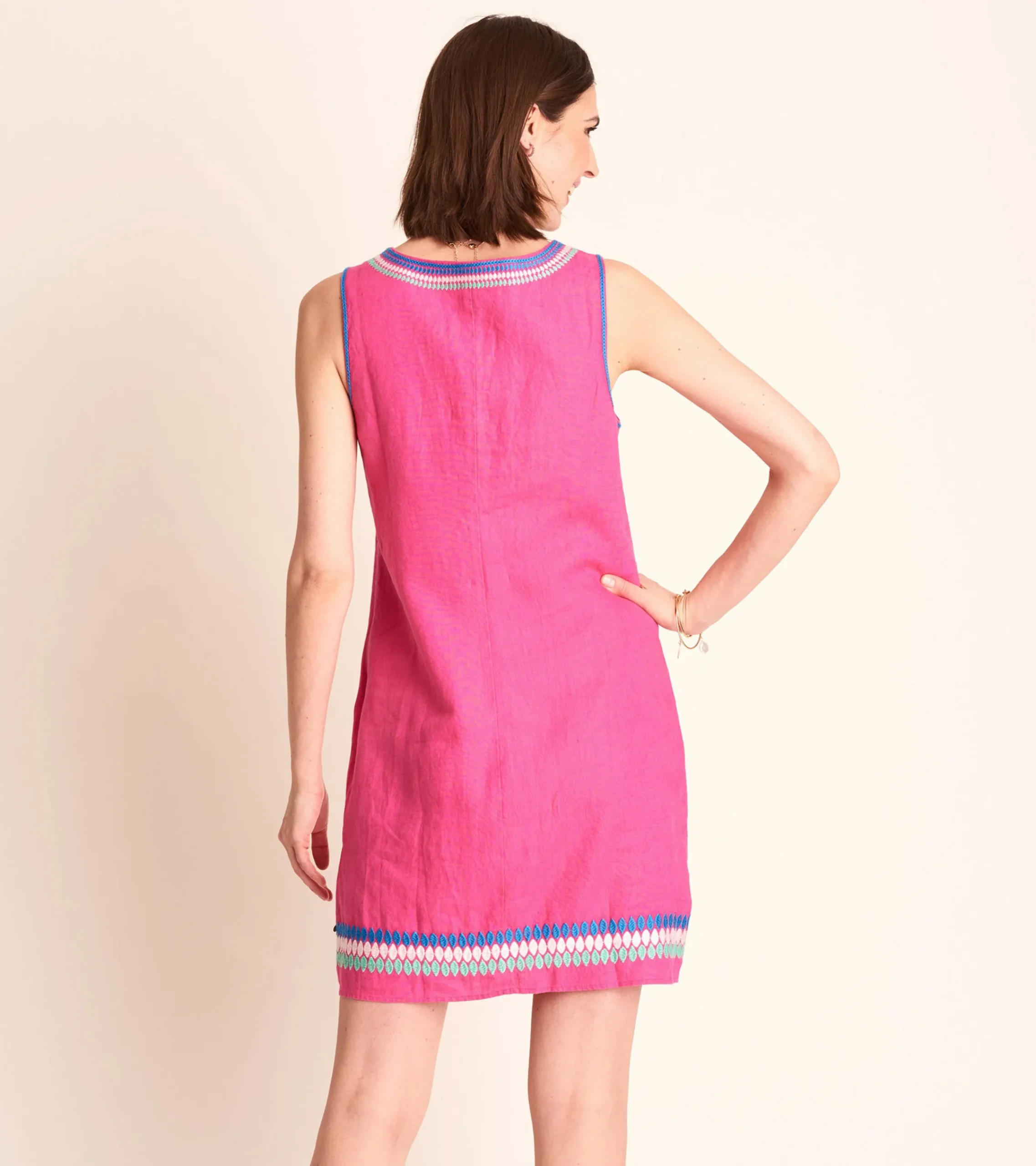 Hot Hatley Portia Sheath Dress - Fuchsia