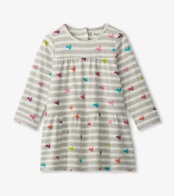 New Hatley Rainbow Bunnies Tiered Dress