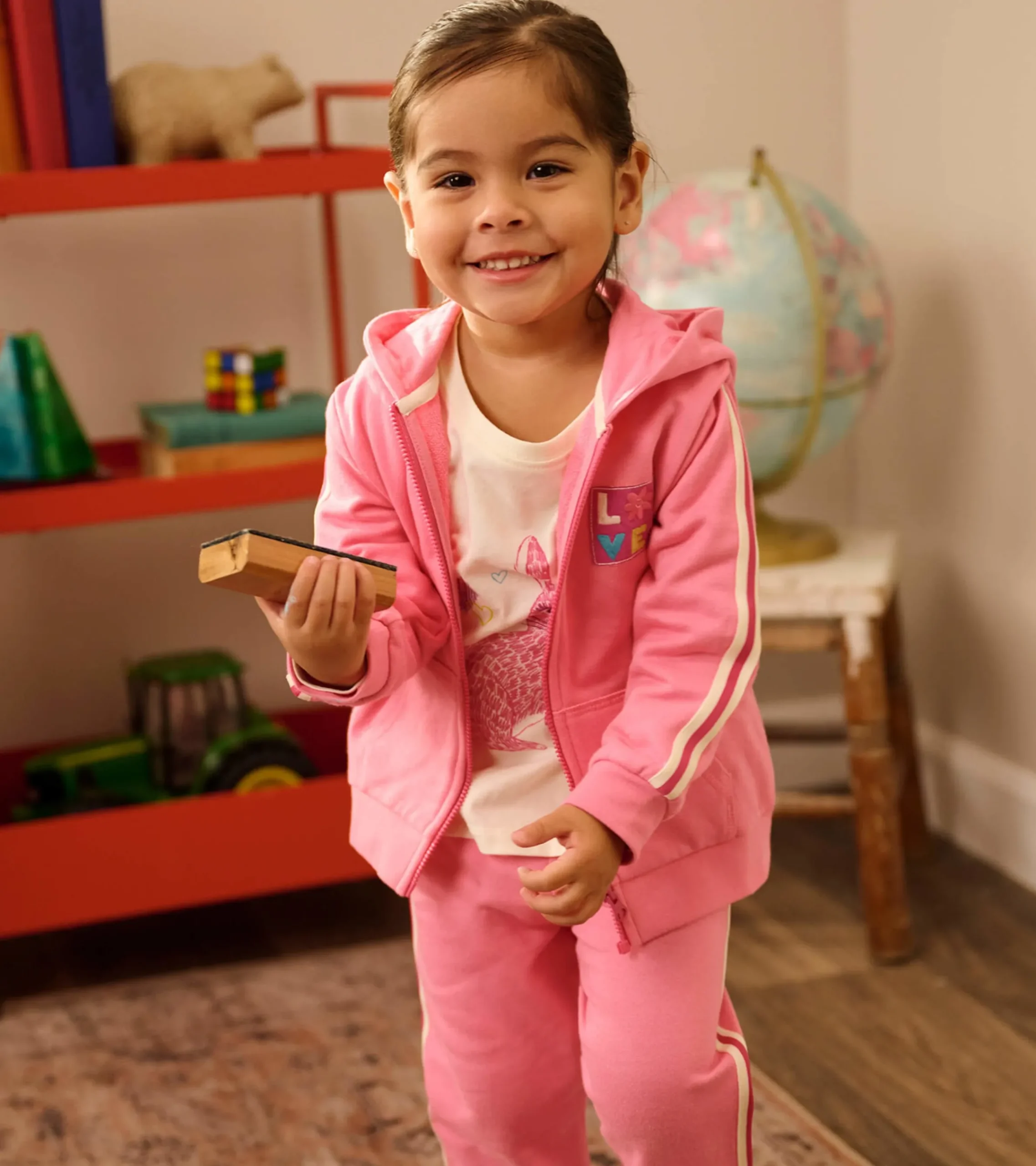 Clearance Hatley Rainbow Heart Hoodie