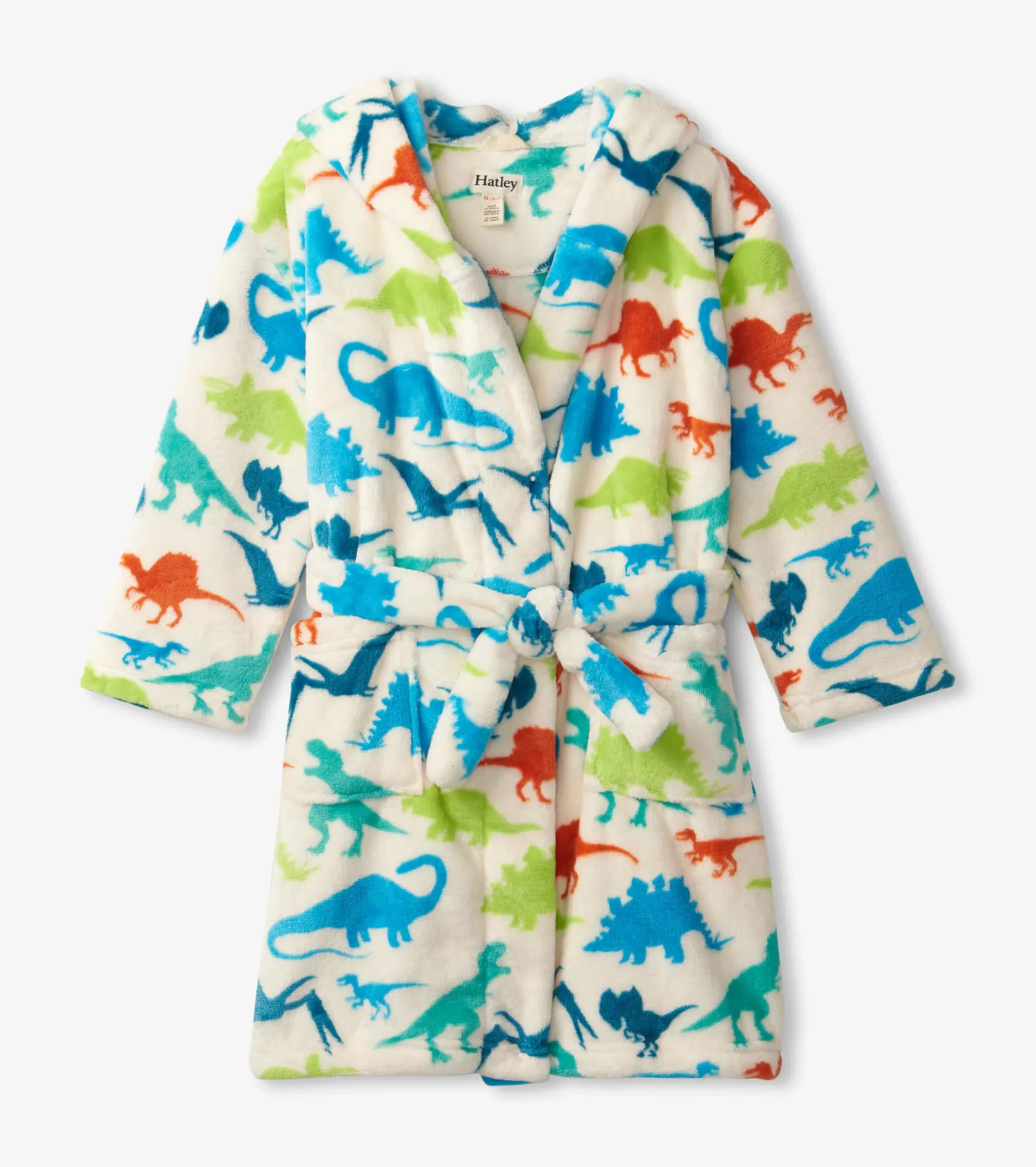 Sale Hatley Real Dinosaurs Kids Fleece Robe
