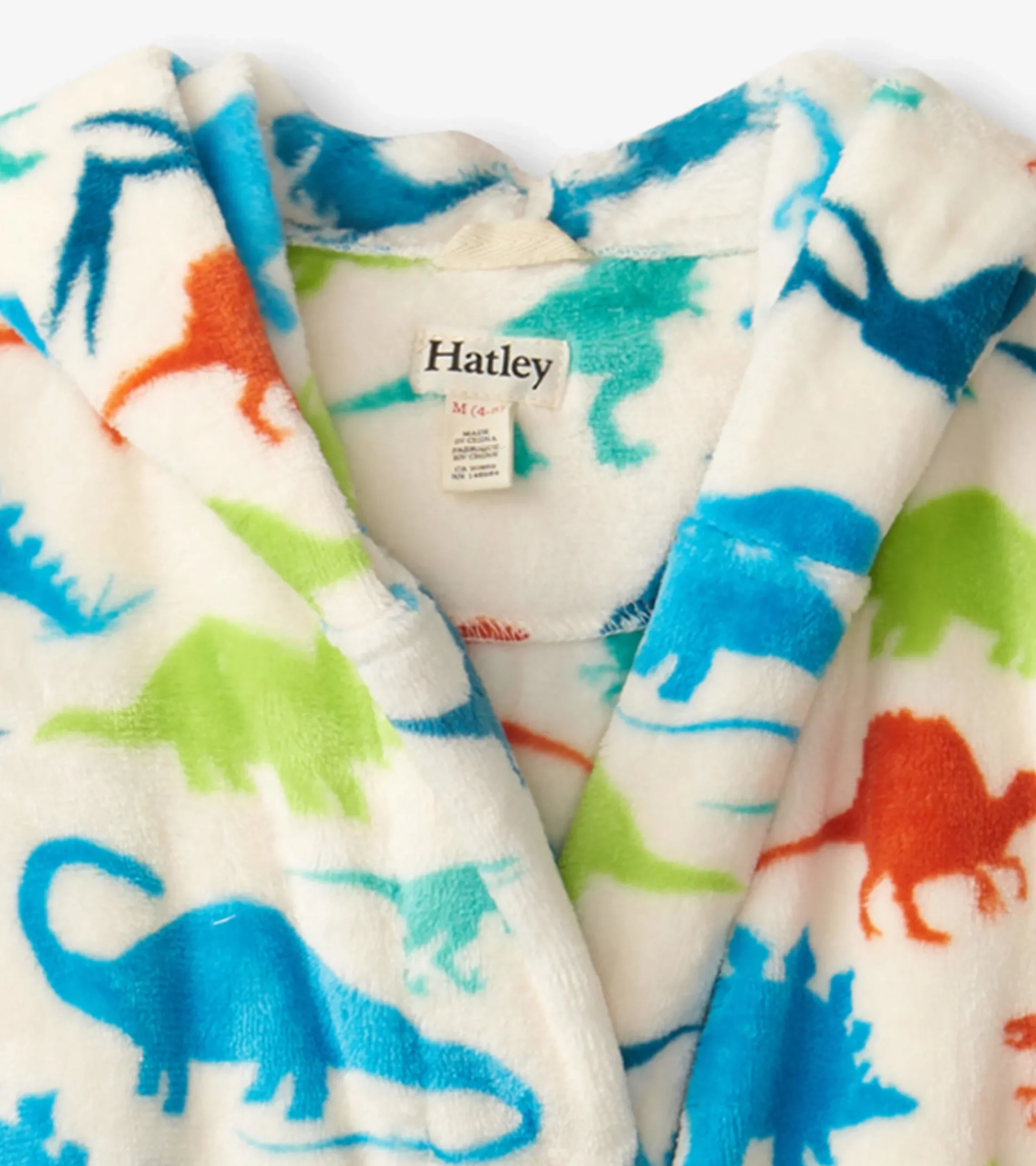 Sale Hatley Real Dinosaurs Kids Fleece Robe
