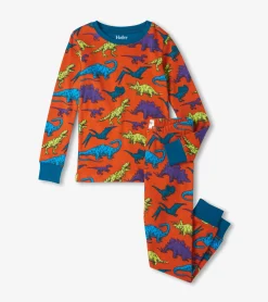 Discount Hatley Real Dinosaurs Kids Organic Cotton Pajama Set