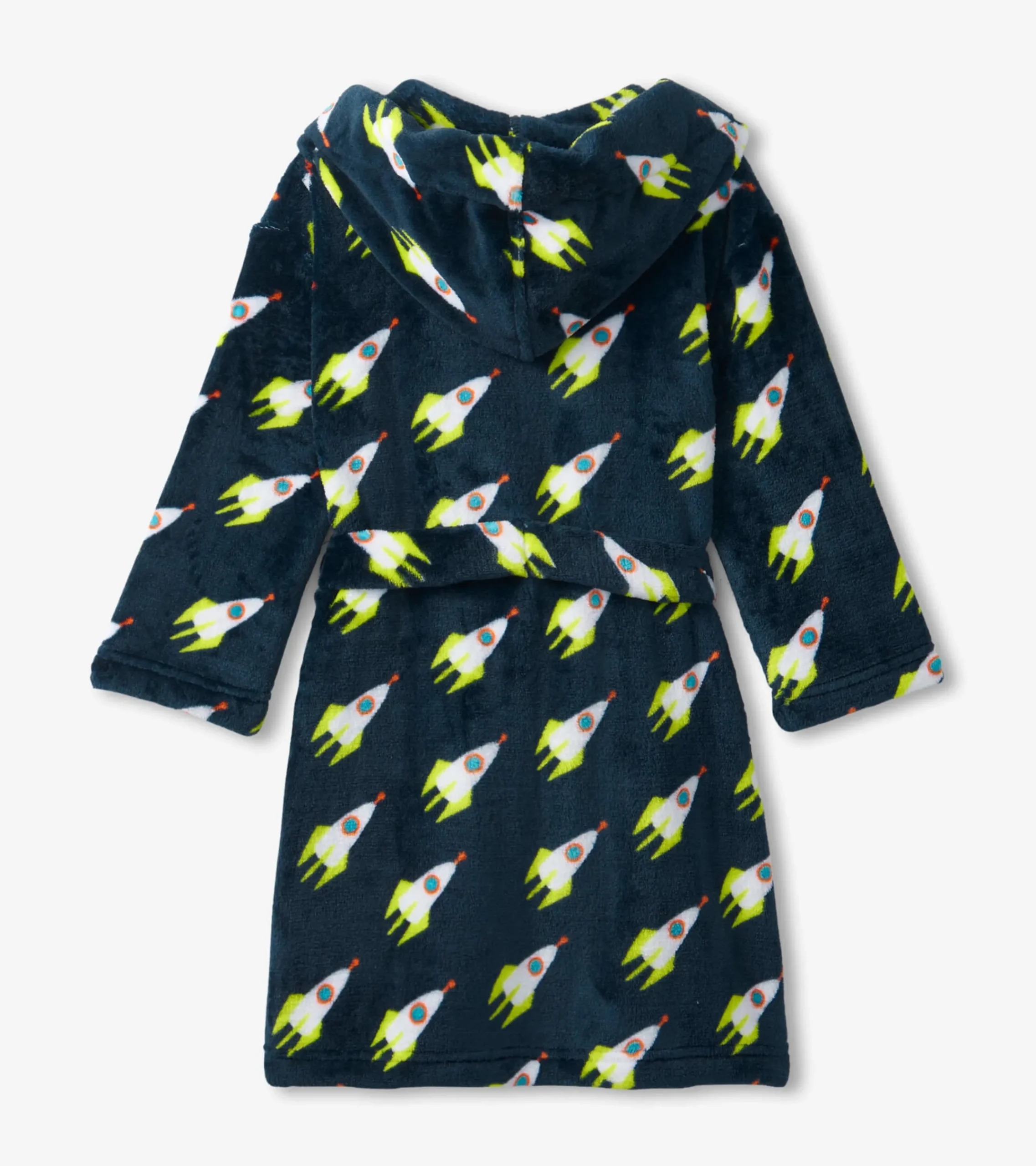 Hatley Rocket Man Kids Fleece Robe