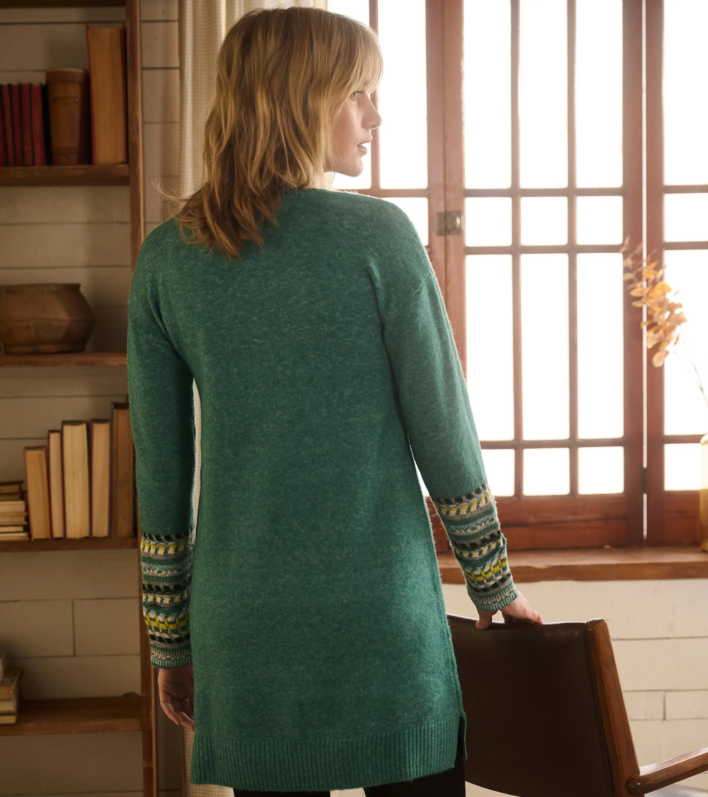Online Hatley Sadie Sweater Dress - Forest Green