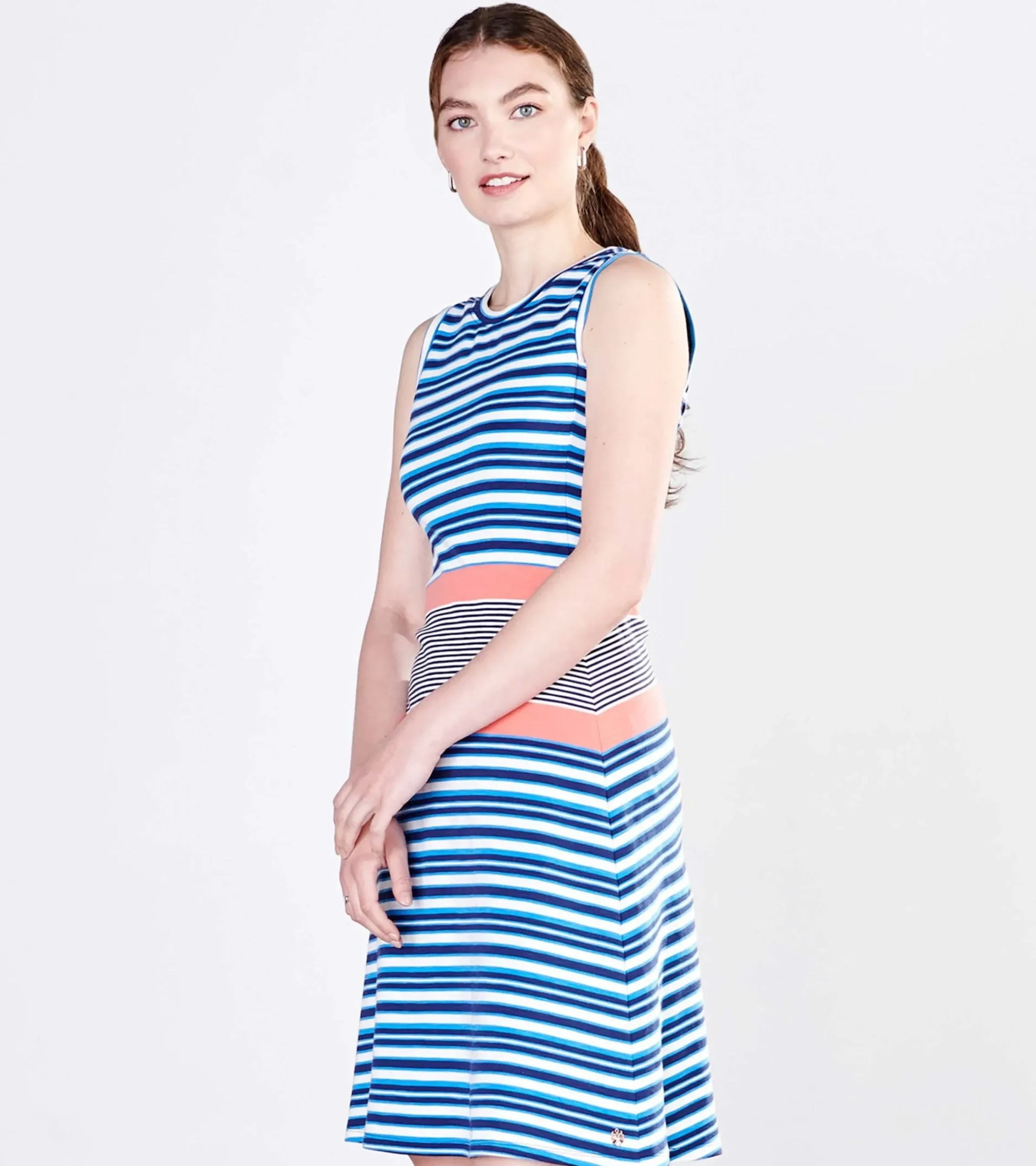 Hot Hatley Sarah Dress - Sunrise Stripes