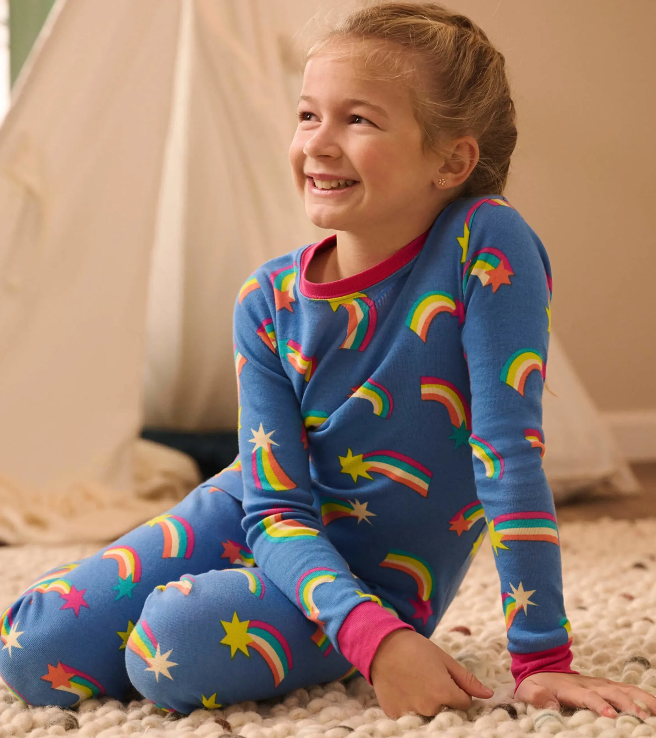 Discount Hatley Shooting Stars Kids Organic Cotton Pajama Set