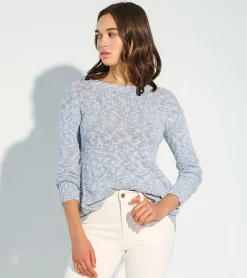 Discount Hatley Tenley Sweater - Vista Blue