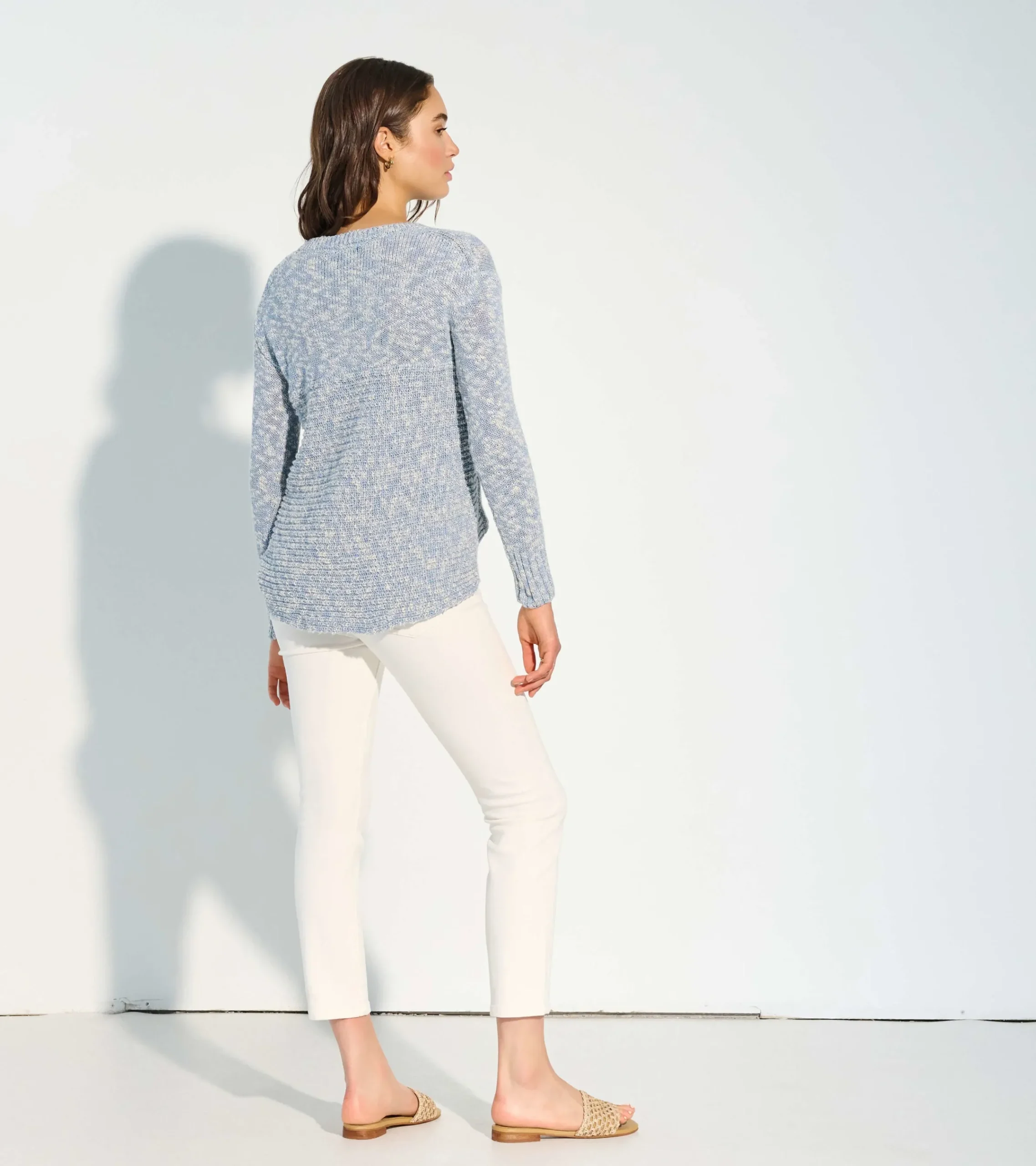 Discount Hatley Tenley Sweater - Vista Blue