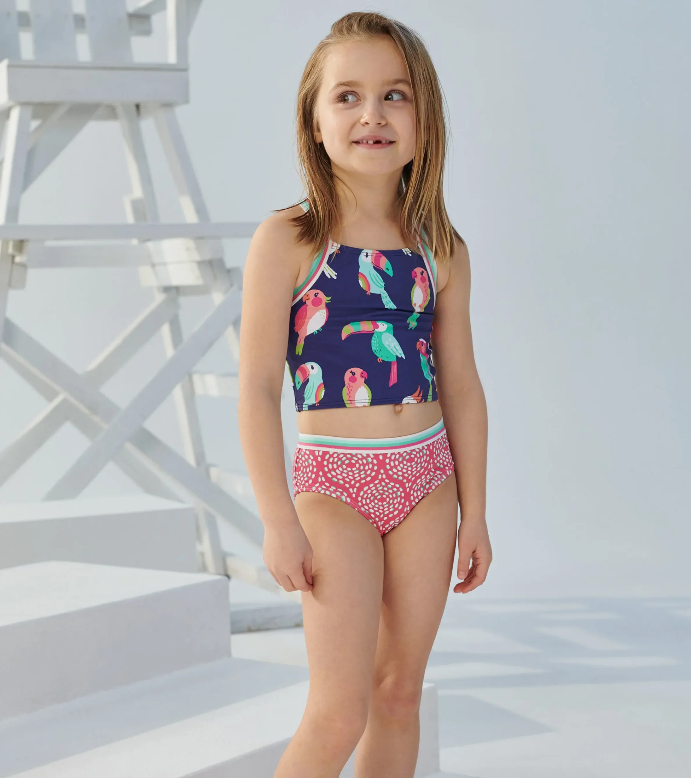 Hot Hatley Tropical Birds Tankini Set