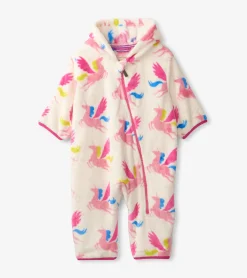 Clearance Hatley Unicorns Baby Fleece Suit